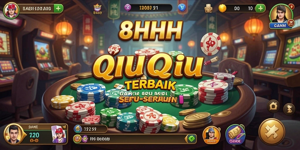 Screenshot gameplay QiuQiu dari 8HHH yang seru.