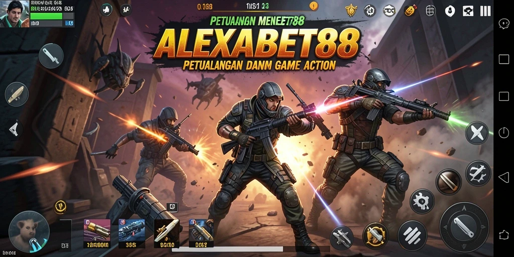 Screenshot ALEXABET88 menampilkan aksi seru dalam gameplay.