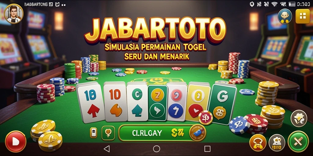 Screenshot gameplay JABARTOTO yang menunjukkan aksi taruhan togel.