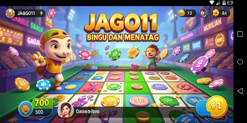 Screenshot dari gameplay seru Bingo di JAGO11.