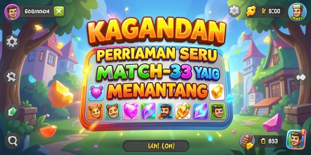 Tampilan gameplay KAGANDAN yang menarik dan penuh warna.