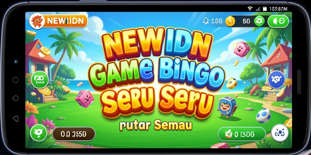 Screenshot dari gameplay seru Bingo di NEWIDN.