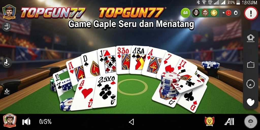 Gameplay seru dan interaksi sosial di TOPGUN77.