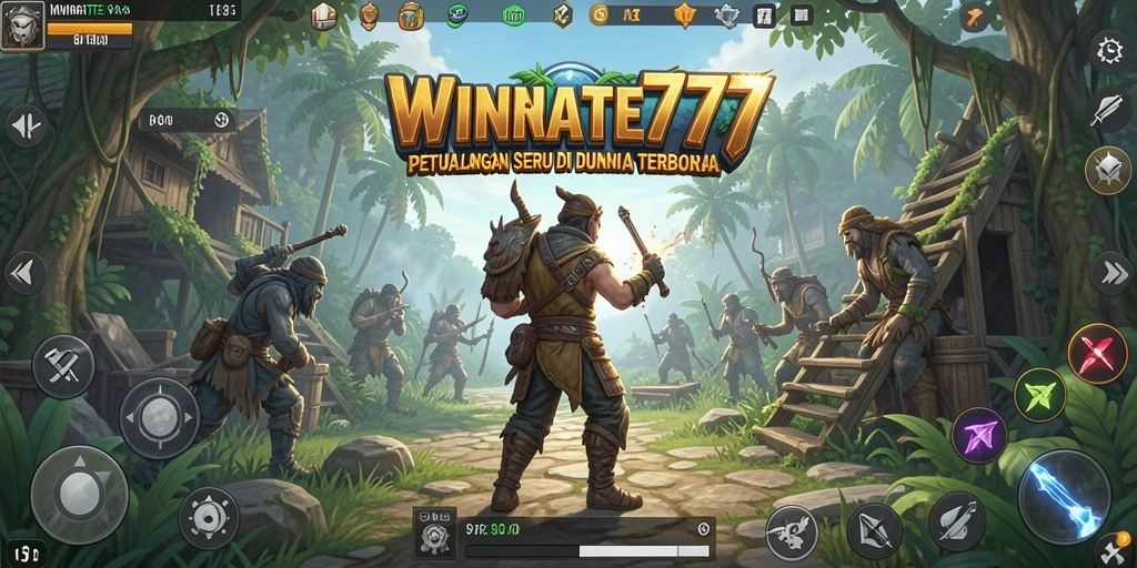 Tampilan gameplay Open World yang menakjubkan dari WINRATE777.